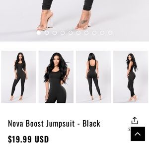 Fashion Nova Nova Boost Jumpsuit